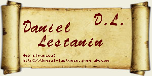 Daniel Leštanin vizit kartica